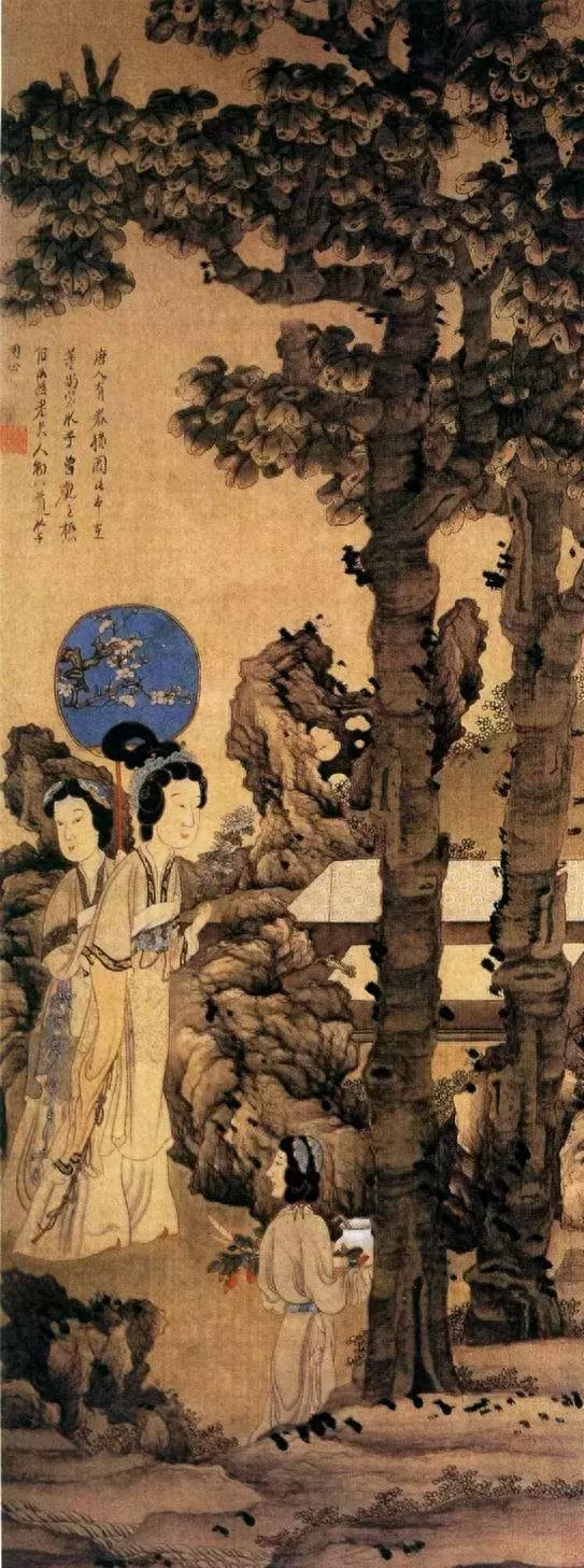 名画欣赏：藏在世界各地的中国古代仕女图