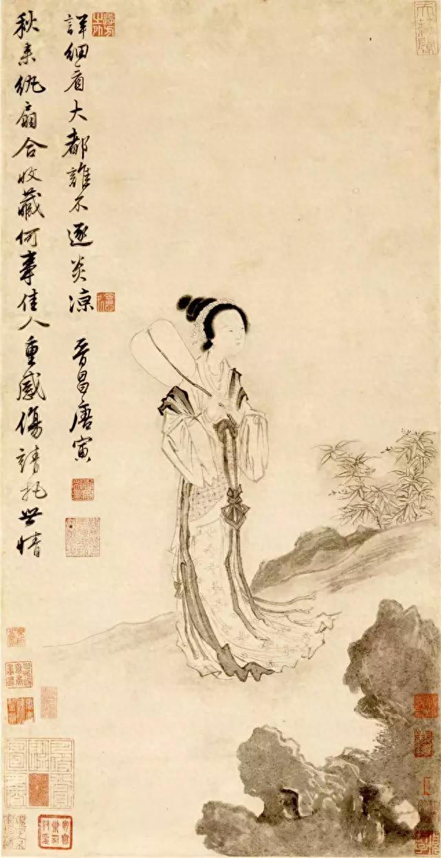 名画欣赏：藏在世界各地的中国古代仕女图