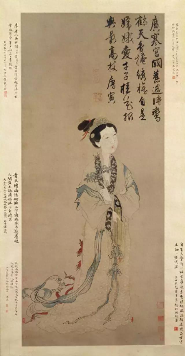 名画欣赏：藏在世界各地的中国古代仕女图