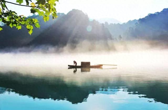 隐藏的网红地｜江雾 竹林 渔船 东江湖