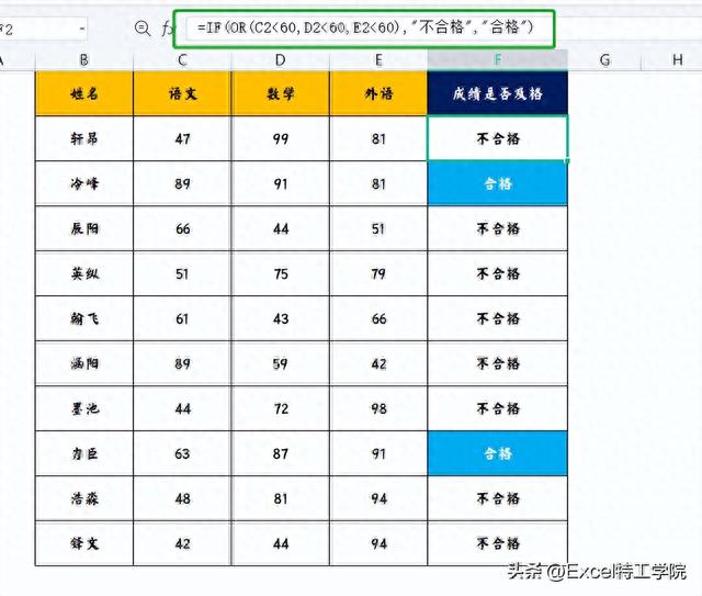 IF函数的经典用法大全