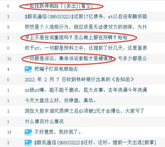 股民炸锅！虎年第一个“爆雷”，超讯通信突然被ST