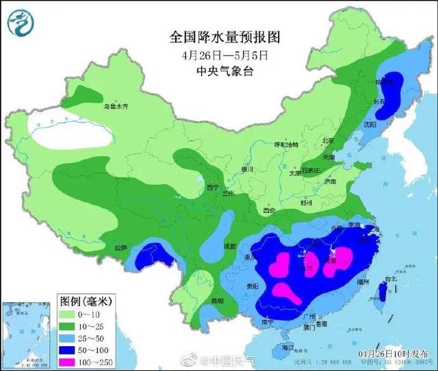 雨又来了！全国五一假期天气出炉，你要去的城市怎么样？