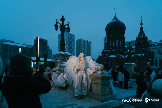 哈尔滨冰天雪地里继续火，南都给“小土豆”们存一组大片