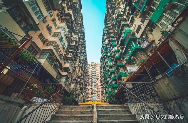 香港这五栋“怪兽大楼”，因住房密集而走红，空间狭小却居住万人