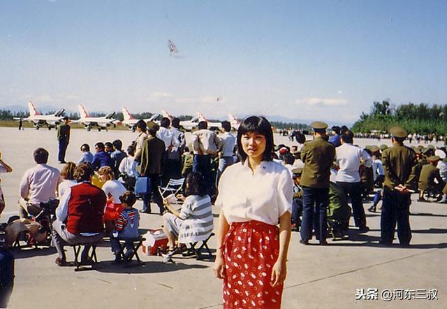 中美蜜月期，首次来华表演的F-16“雷鸟”飞行表演队