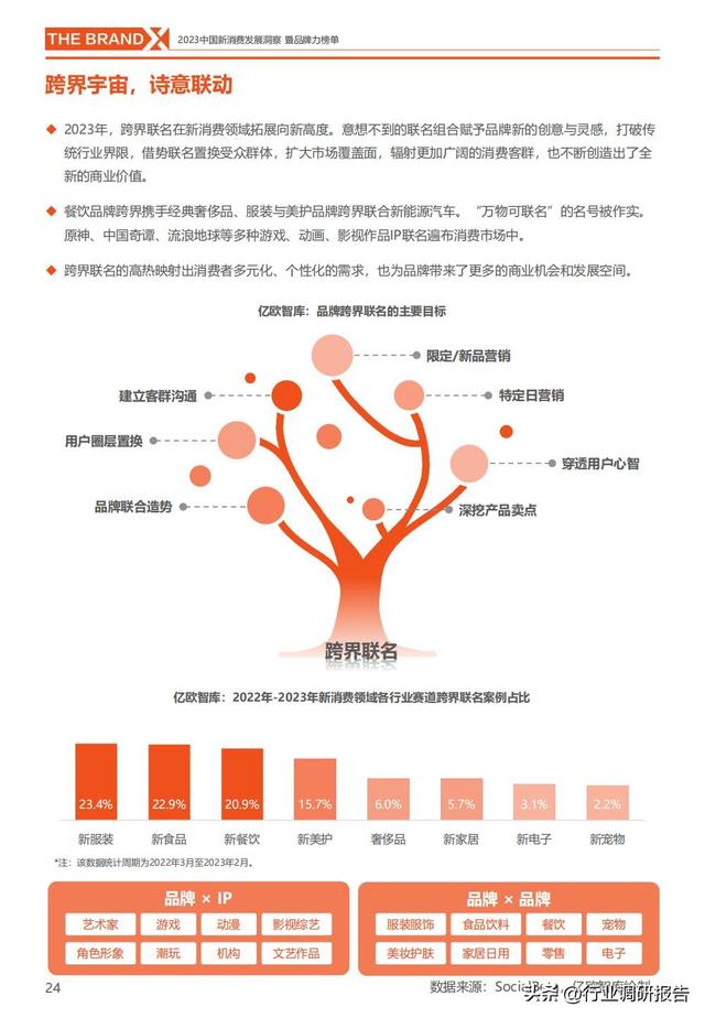 中国新消费发展洞察报告暨品牌力榜单（新消费十大细分赛道）