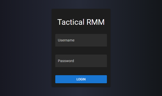 Tactical RMM （远程监控管理）服务端 部署教程