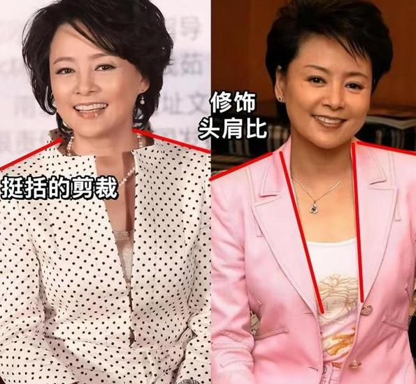 看丛珊和张瑜同框，发现60+女人：脸得圆，衣收腰，首饰戴2种好看