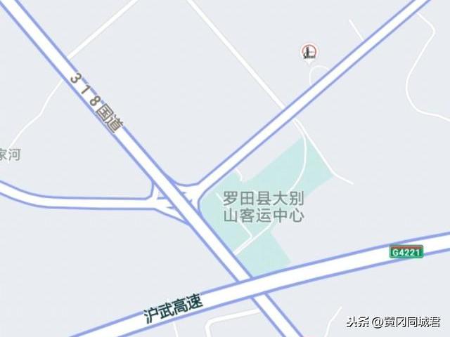 黄冈10县市汽车客运站分布