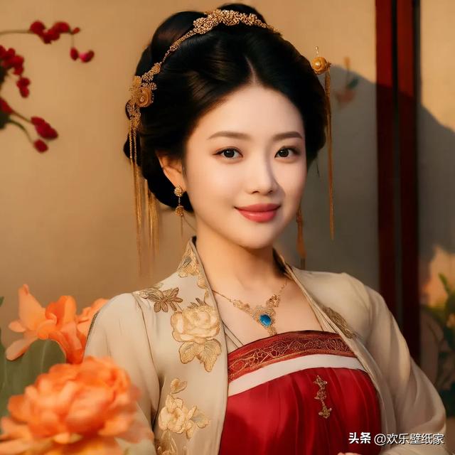 一组温婉美丽的国风美女｜微信女头像