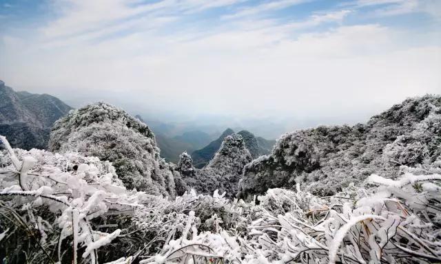 重庆这几个地方的“冰雪奇缘”之旅，去一次，再冷都值了！