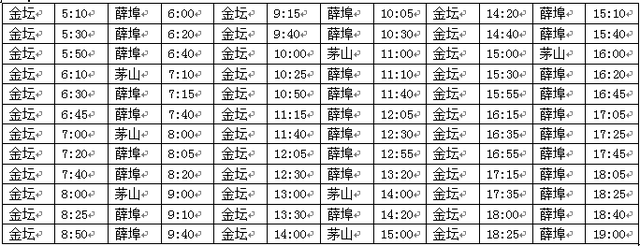 金坛发布关于城乡公交班次实施整体优化调整的通告