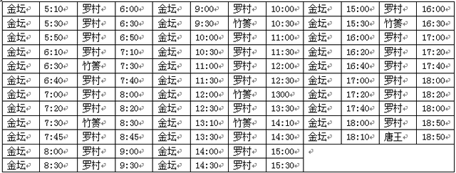 金坛发布关于城乡公交班次实施整体优化调整的通告