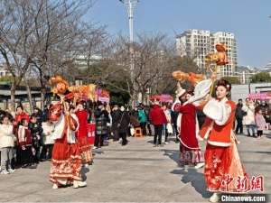 太湖沿岸新安、望亭两地携手共办“福满元宵”游园会