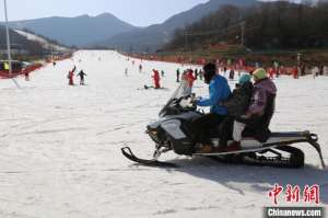 宁夏泾源：冰雪旅游热持续升温