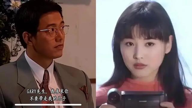 1995年，古天乐与张延婚纱照广告，男帅女靓，羡煞旁人！