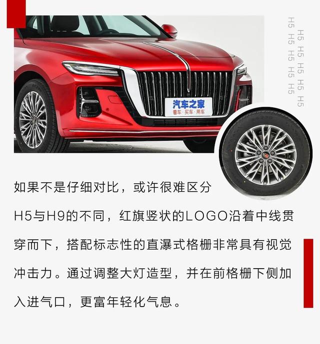 红旗H5：15.98万起售,豪华品牌中型车!比A4L大一圈,这气场没谁了!