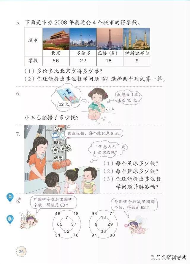 2021秋人教版数学二年级（上册）电子课本（高清版）