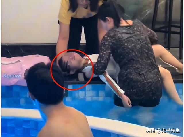 小女孩泳池溺水后续！面膜女侠身份被扒，当事人回应：非专业人士